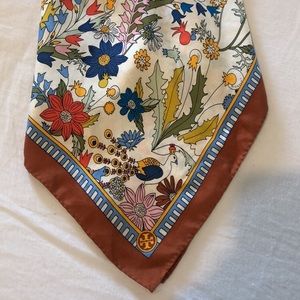 Tory Burch silk scarf